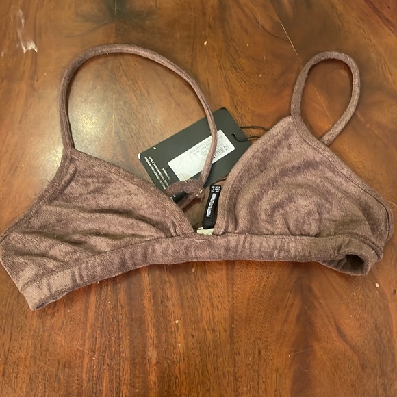 PrettyLittleThing brown size 10 soft bikini - Picture 4 of 5